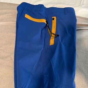 REI Blue and Yellow Joggers